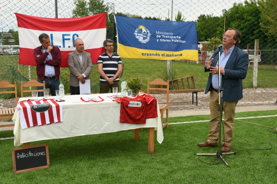 Inauguraciones sociales en Minas, Lavalleja Inauguraciones sociales en Minas, Lavalleja
