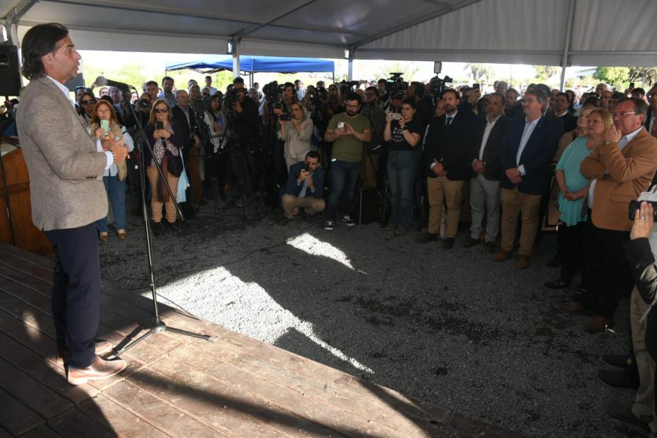 Inauguración de obras de rehabilitación en ruta 11 Inauguración de obras de rehabilitación en ruta 11