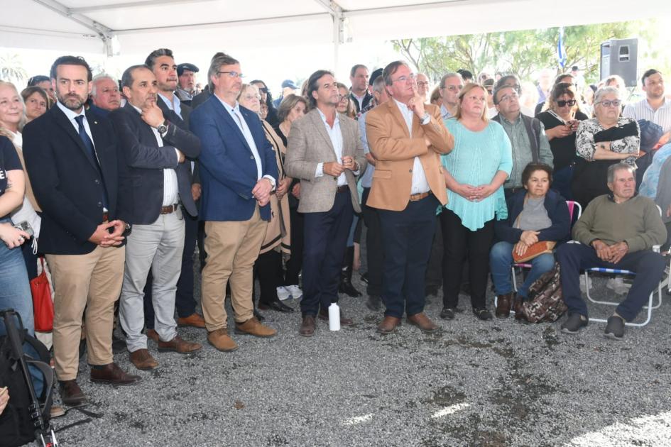 Inauguración de obras de rehabilitación en ruta 11 Inauguración de obras de rehabilitación en ruta 11
