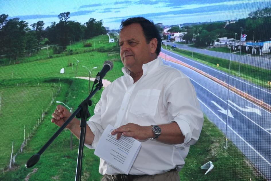 Inauguración de obras de rehabilitación en ruta 11 Inauguración de obras de rehabilitación en ruta 11