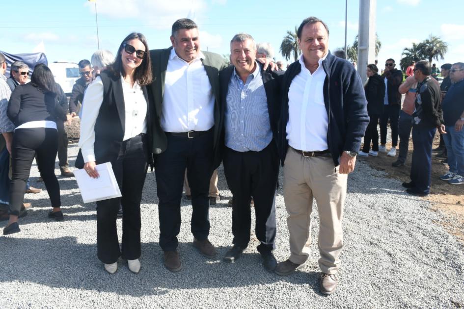 Inauguración de obras de rehabilitación en ruta 11 Inauguración de obras de rehabilitación en ruta 11