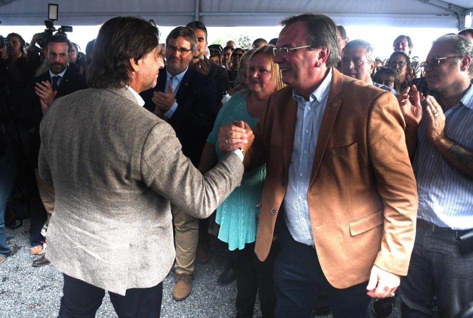 Inauguración de obras de rehabilitación en ruta 11 Inauguración de obras de rehabilitación en ruta 11
