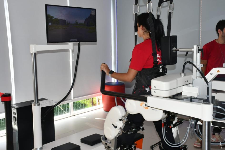 El Centro Teletón inauguró un nuevo gimnasio de tecnología avanzada con aporte de Convenios Sociales El Centro Teletón inauguró un nuevo gimnasio de tecnología avanzada con aporte de Convenios Sociales