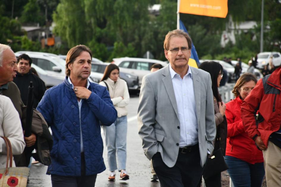 Inauguración del intercambiador y las obras de rehabilitación en la ruta 5