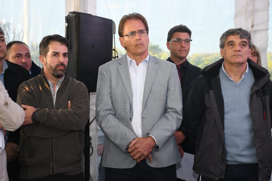 Inauguración del intercambiador y las obras de rehabilitación en la ruta 5