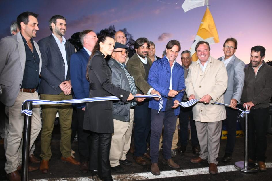 Inauguración del intercambiador y las obras de rehabilitación en la ruta 5