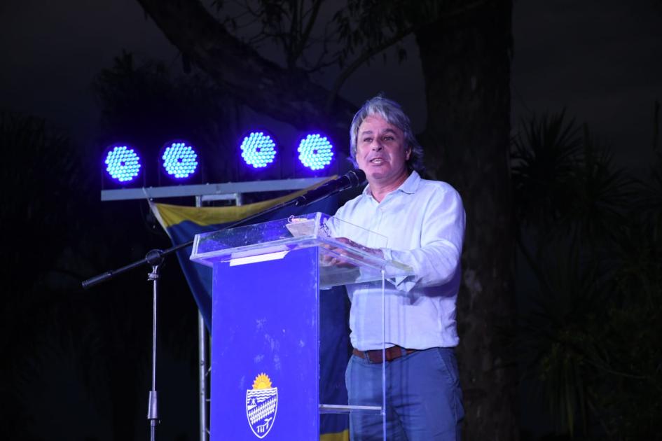 Inauguración de nuevas luminarias y homenaje a Eustaquio Sosa en La Charqueada Inauguración de nuevas luminarias y homenaje a Eustaquio Sosa en La Charqueada
