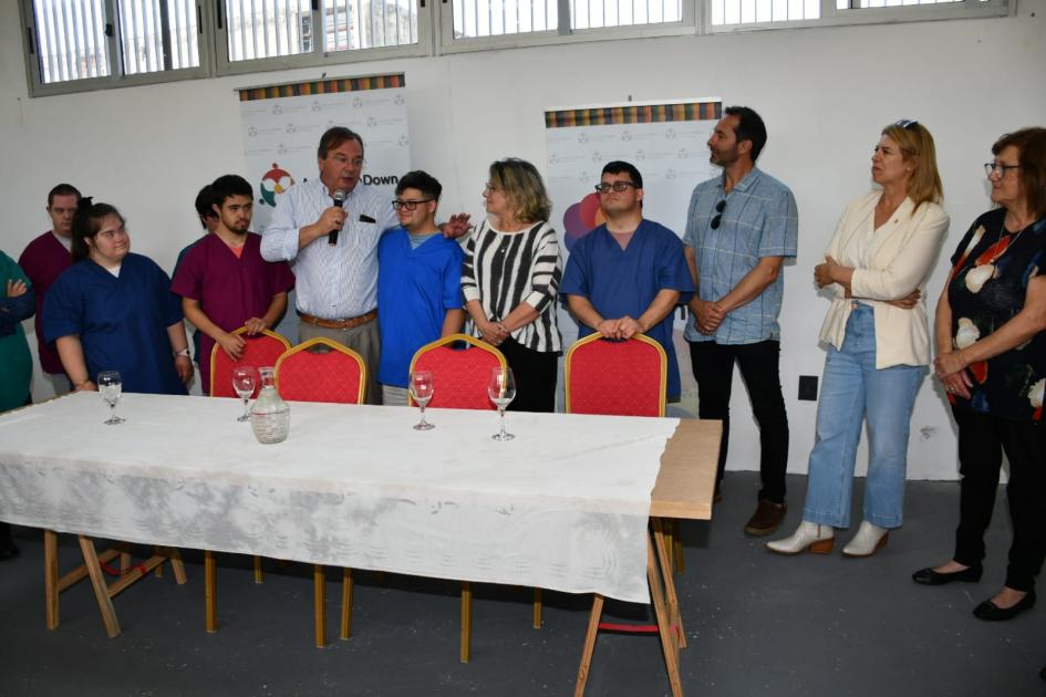 Inauguración en Asociación Down de Maldonado Inauguración en Asociación Down de Maldonado