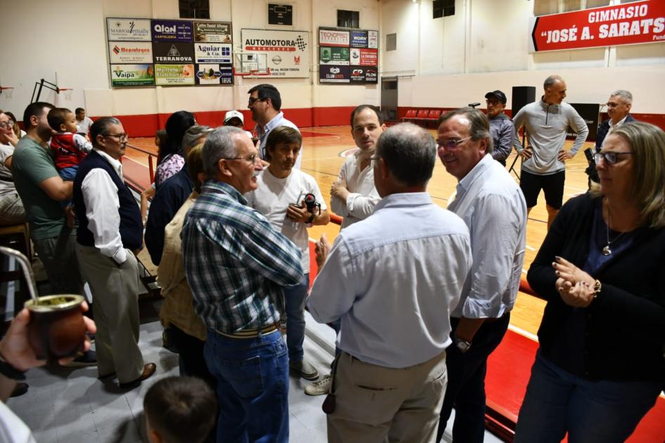 Inauguración de obras sociales en el Club A. Independiente Inauguración de obras sociales en el Club A. Independiente