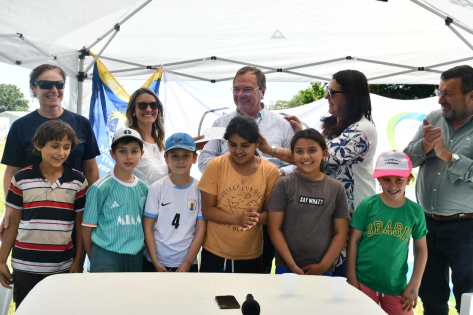 Firma de preacuerdo con Plaza de Deportes de Colonia Miguelete Firma de preacuerdo con Plaza de Deportes de Colonia Miguelete