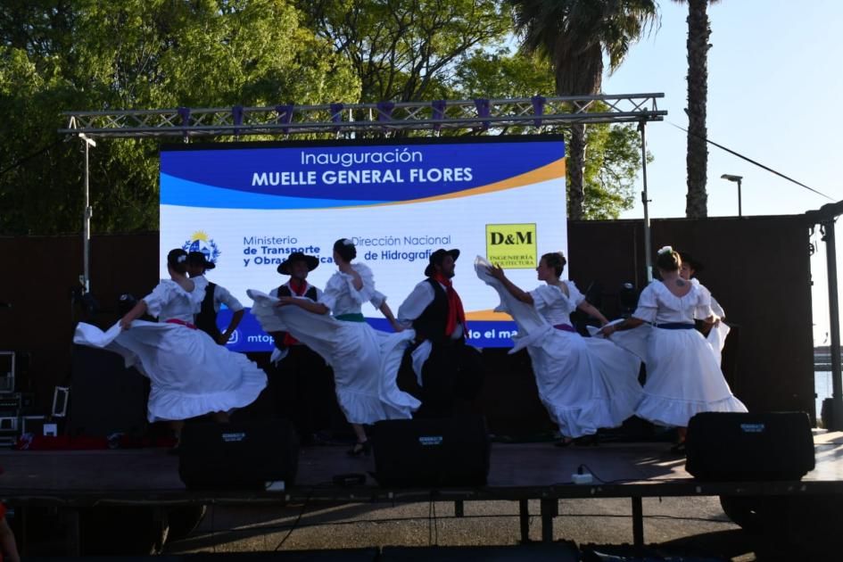 Inauguración del muelle General Flores en Nueva Palmira Inauguración del muelle General Flores en Nueva Palmira