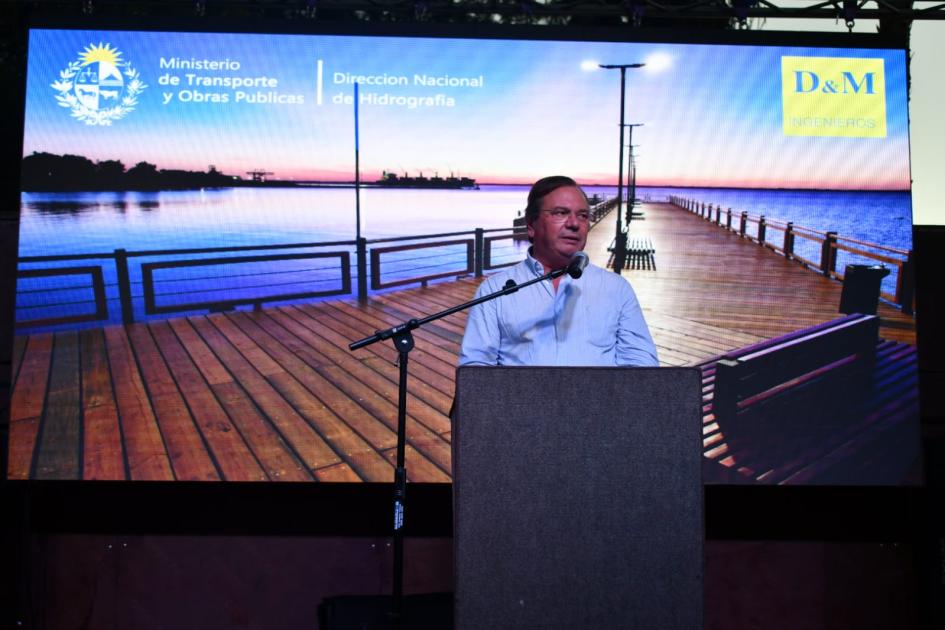 Inauguración del muelle General Flores en Nueva Palmira Inauguración del muelle General Flores en Nueva Palmira