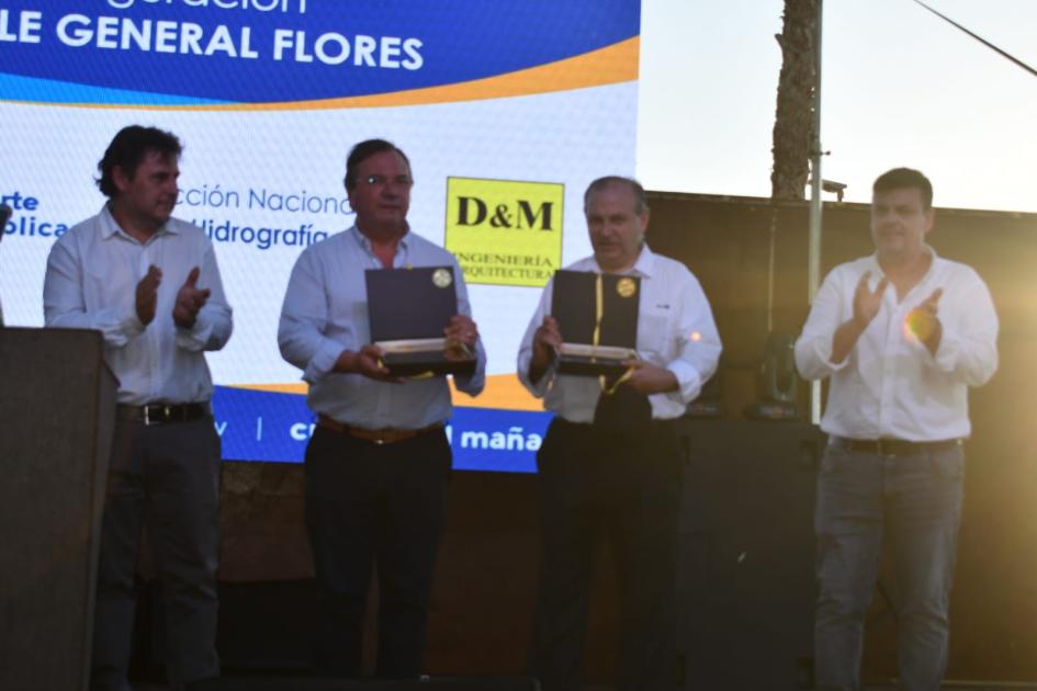 Inauguración del muelle General Flores en Nueva Palmira Inauguración del muelle General Flores en Nueva Palmira
