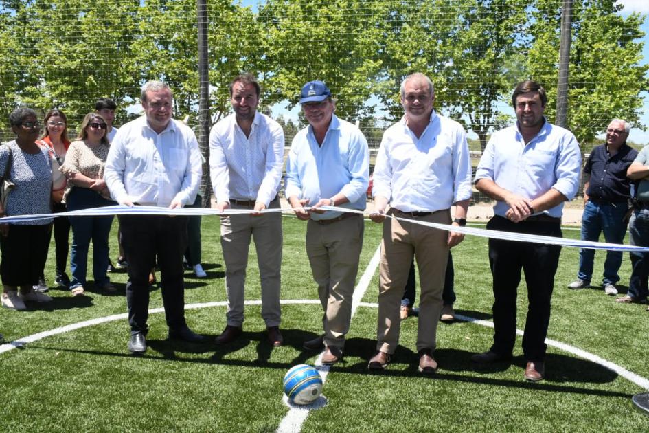 Inauguración de obas en Club Atlético Avenida de Florida Inauguración de obas en Club Atlético Avenida de Florida
