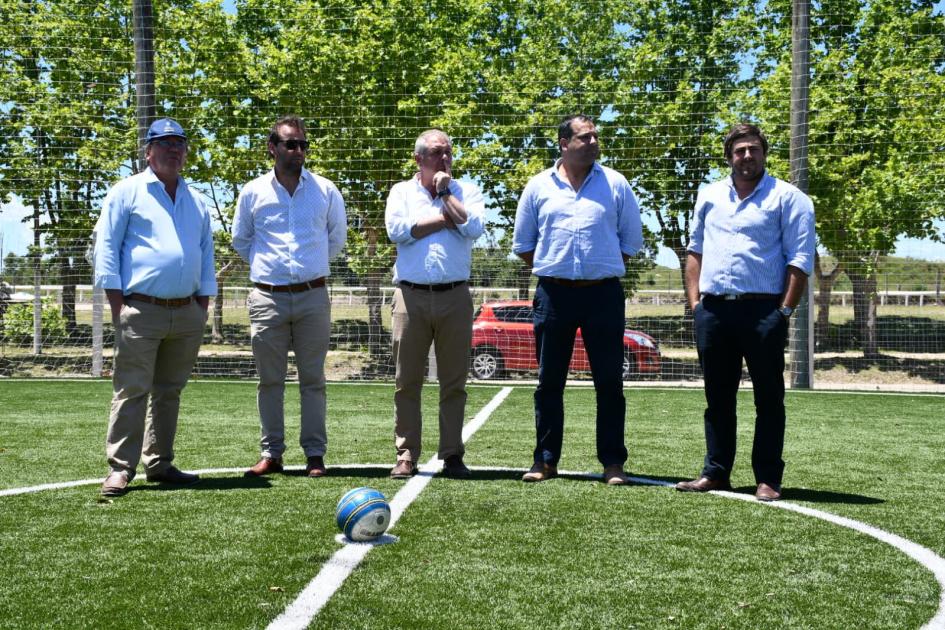 Inauguración de obas en Club Atlético Avenida de Florida Inauguración de obas en Club Atlético Avenida de Florida
