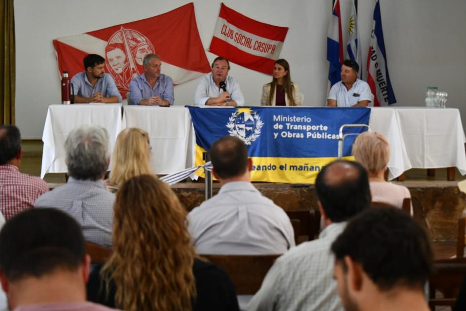 Inversión de 14 millones de pesos en infraestructura en Florida, Treinta y Tres y Lavalleja Inversión de 14 millones de pesos en infraestructura en Florida, Treinta y Tres y Lavalleja