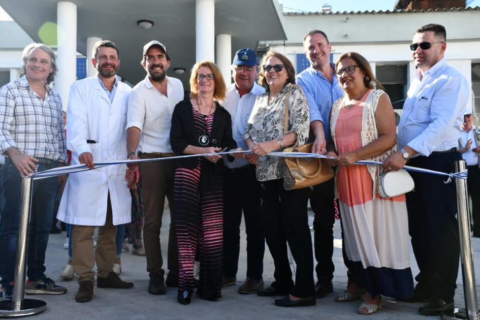 Inauguración de nueva explanada del Hospital de Rocha Inauguración de nueva explanada del Hospital de Rocha