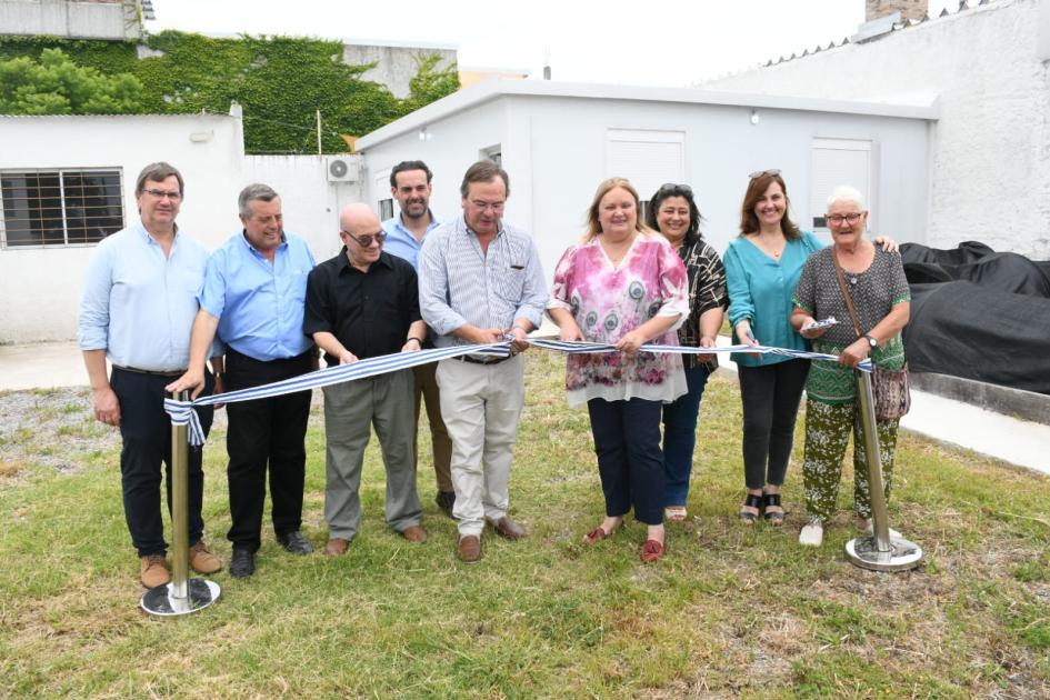 Inauguración de obras por convenios sociales en San José Inauguración de obras por convenios sociales en San José