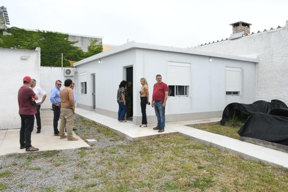 Inauguración de obras por convenios sociales en San José Inauguración de obras por convenios sociales en San José