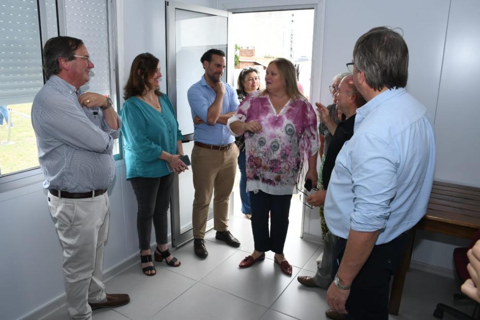 Inauguración de obras por convenios sociales en San José Inauguración de obras por convenios sociales en San José