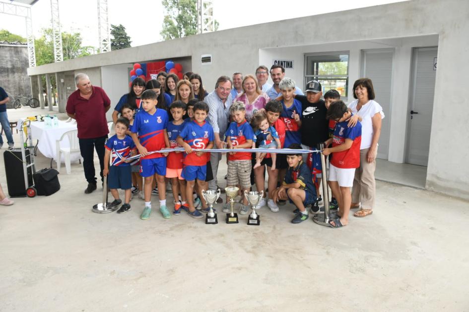 Inauguración de obras por convenios sociales en San José Inauguración de obras por convenios sociales en San José