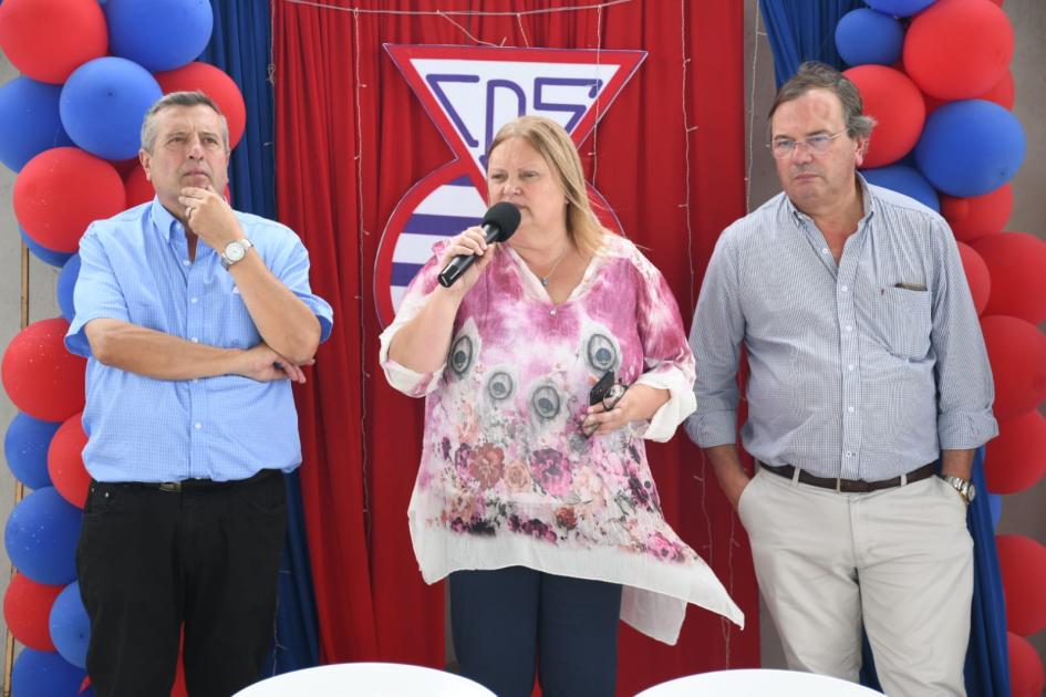 Inauguración de obras por convenios sociales en San José Inauguración de obras por convenios sociales en San José