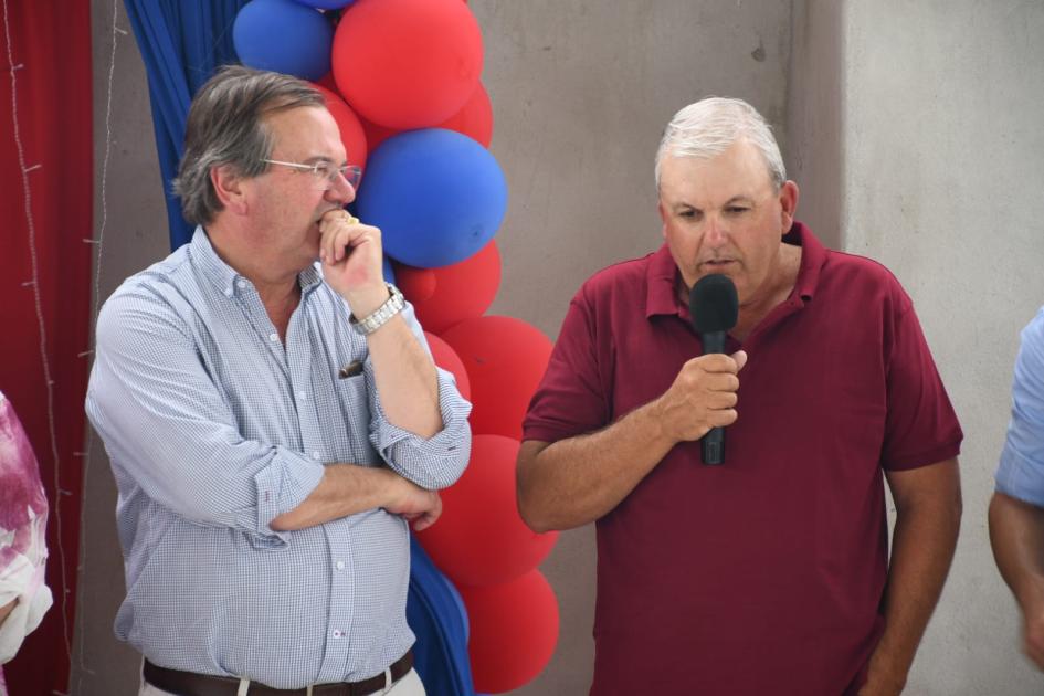 Inauguración de obras por convenios sociales en San José Inauguración de obras por convenios sociales en San José