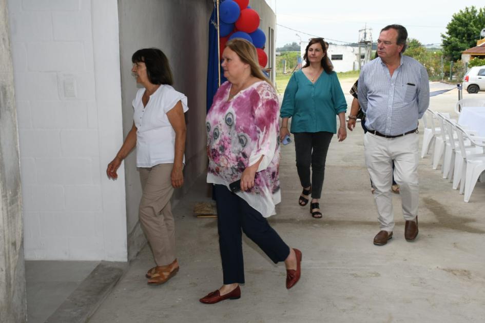 Inauguración de obras por convenios sociales en San José Inauguración de obras por convenios sociales en San José