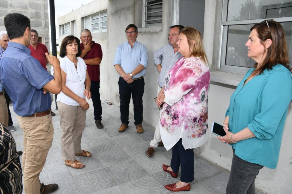 Inauguración de obras por convenios sociales en San José Inauguración de obras por convenios sociales en San José