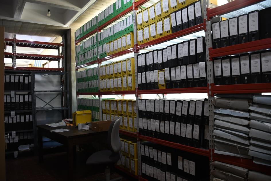 Departamento Archivo Central de la Dirección General de Secretaría Departamento Archivo Central de la Dirección General de Secretaría