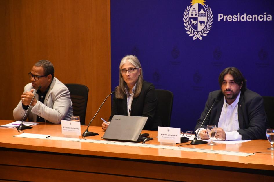 Ministra Etcheverry en presentación de informe de siniestralidad 2024 Ministra Etcheverry en presentación de informe de siniestralidad 2024