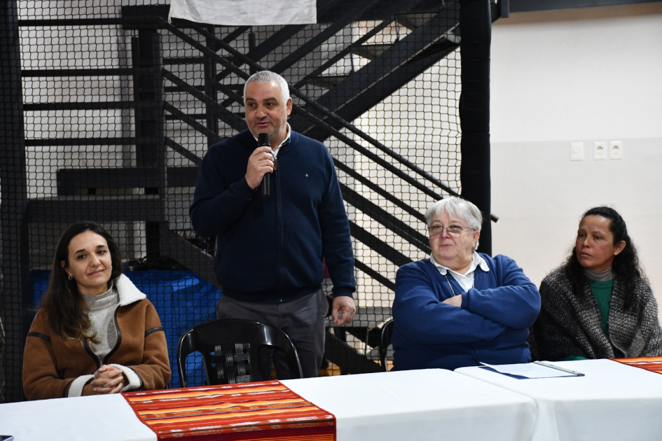 Inauguración de obras sociales en Instituto Pastorino Inauguración de obras sociales en Instituto Pastorino