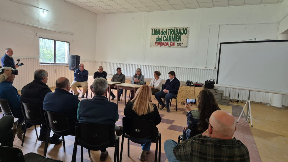 Inauguración de obras en la Liga del Trabajo del Carmen de Durazno Inauguración de obras en la Liga del Trabajo del Carmen de Durazno