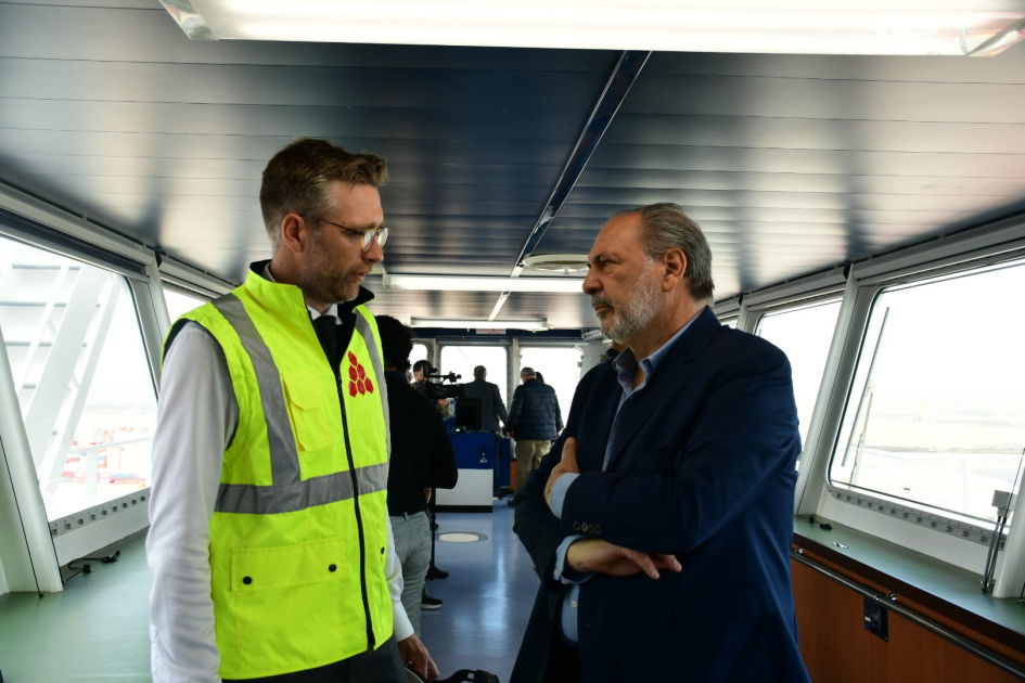 Arribó el buque ONE Strength marcando un hito en el Puerto de Montevideo Arribó el buque ONE Strength marcando un hito en el Puerto de Montevideo