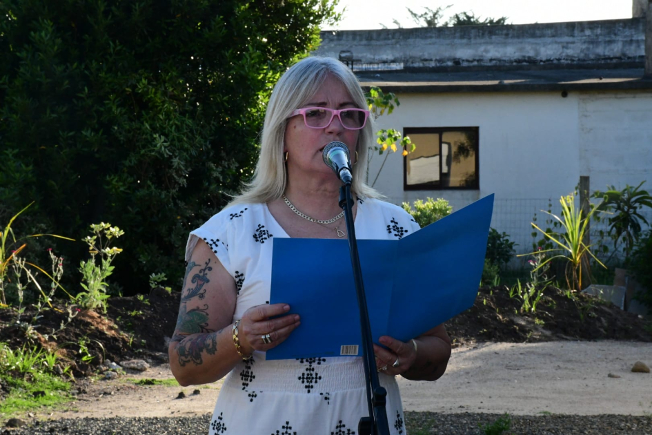 Inauguración de obra por Convenios Sociales en Colonia Inauguración de obra por Convenios Sociales en Colonia