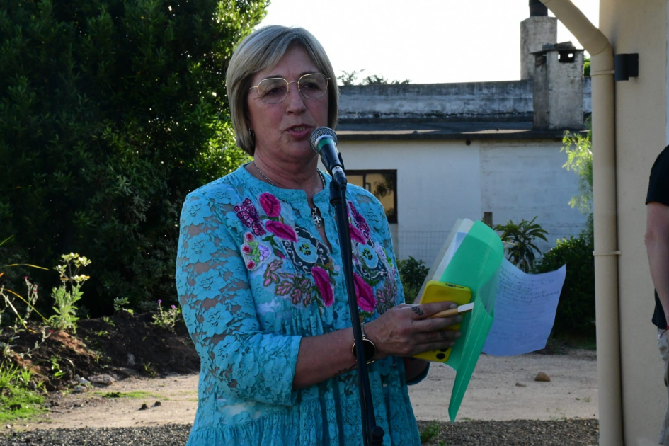 Inauguración de obra por Convenios Sociales en Colonia Inauguración de obra por Convenios Sociales en Colonia