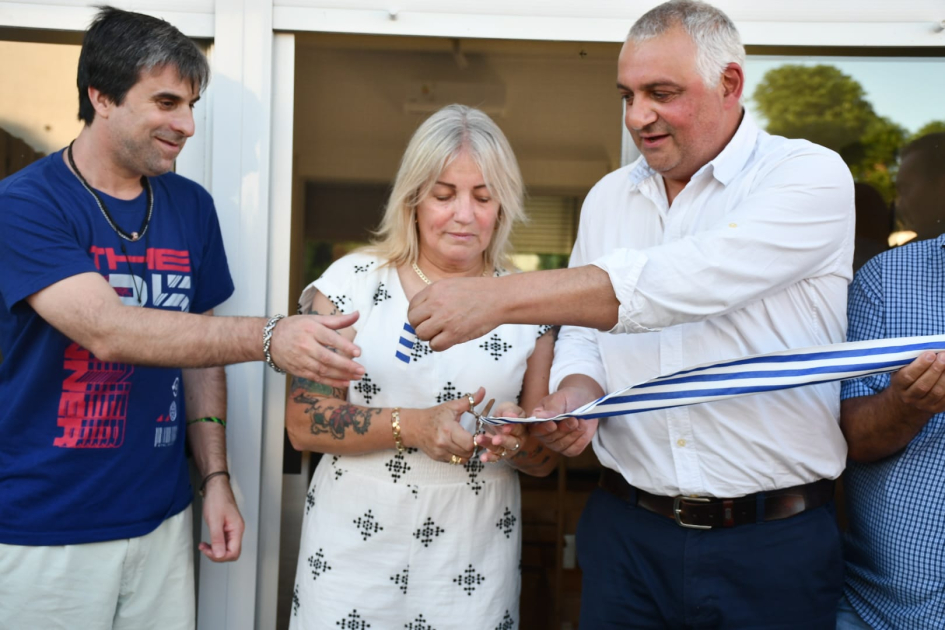 Inauguración de obra por Convenios Sociales en Colonia Inauguración de obra por Convenios Sociales en Colonia