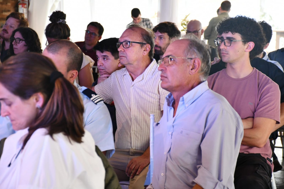 Director de Topografía y funcionarios en capacitación del LiDAR DAY