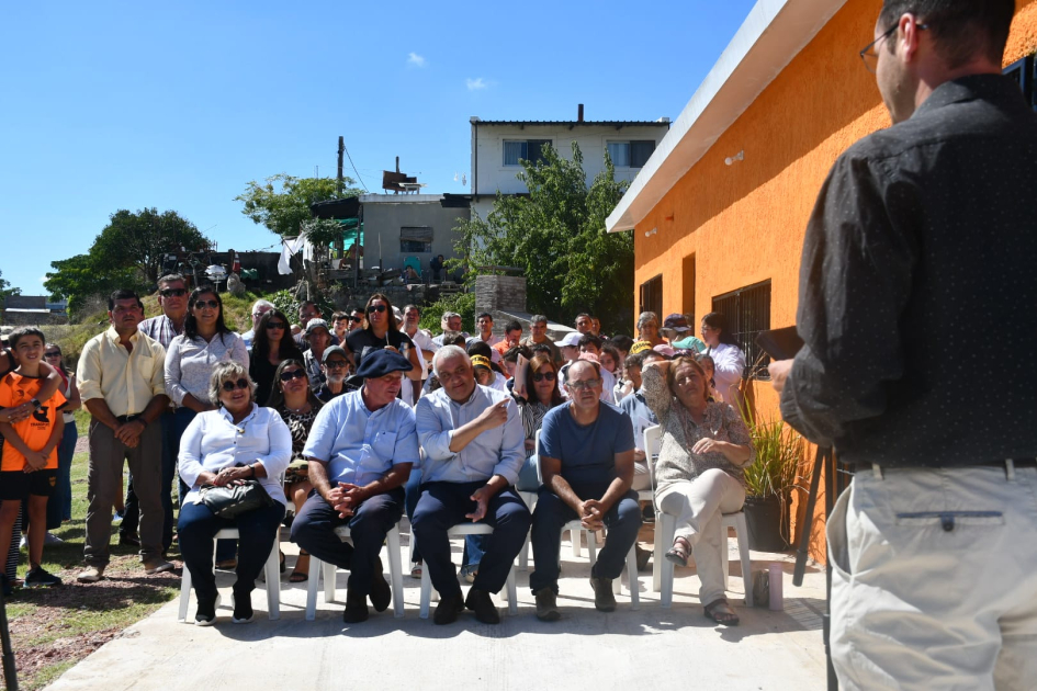 Inauguración de obra social en el Instituto Atlética Sud América Inauguración de obra social en el Instituto Atlética Sud América