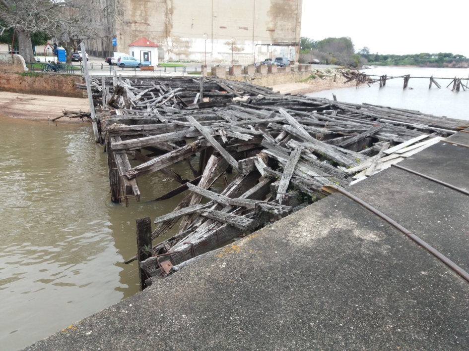 Reinicio de obras en el muelle del histórico Frigorífico Anglo