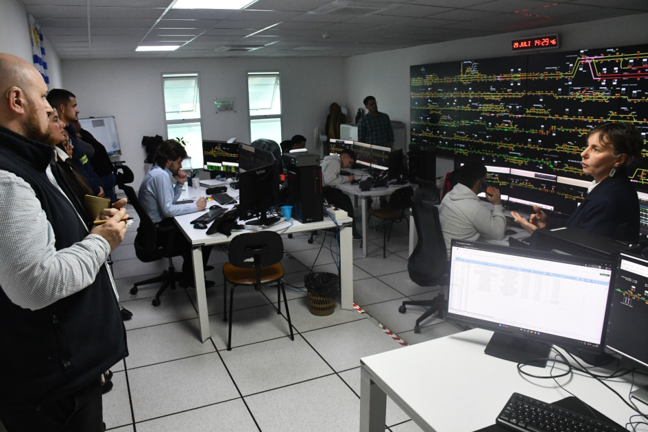 DNTF y ANP fortalecen la coordinación para optimizar la circulación de trenes hacia el Puerto de Mon DNTF y ANP fortalecen la coordinación para optimizar la circulación de trenes hacia el Puerto de Mon
