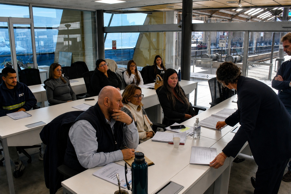 DNTF y ANP fortalecen la coordinación para optimizar la circulación de trenes hacia el Puerto de Mon DNTF y ANP fortalecen la coordinación para optimizar la circulación de trenes hacia el Puerto de Mon