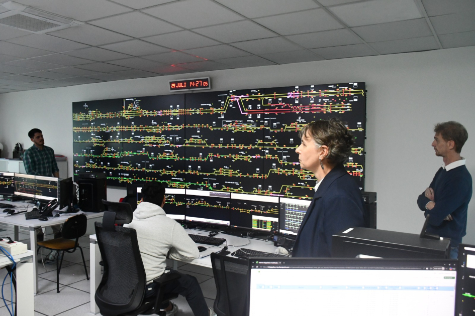 DNTF y ANP fortalecen la coordinación para optimizar la circulación de trenes hacia el Puerto de Mon DNTF y ANP fortalecen la coordinación para optimizar la circulación de trenes hacia el Puerto de Mon