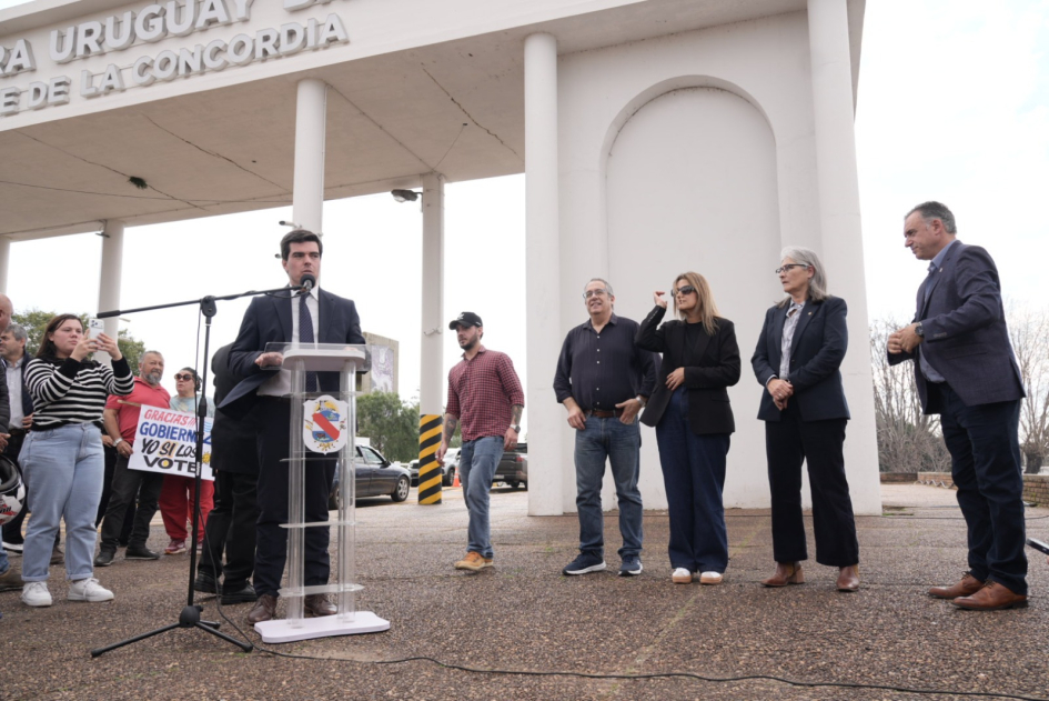 Inauguración de obras de rehabilitación del Puente Internacional de la Concordia Inauguración de obras de rehabilitación del Puente Internacional de la Concordia