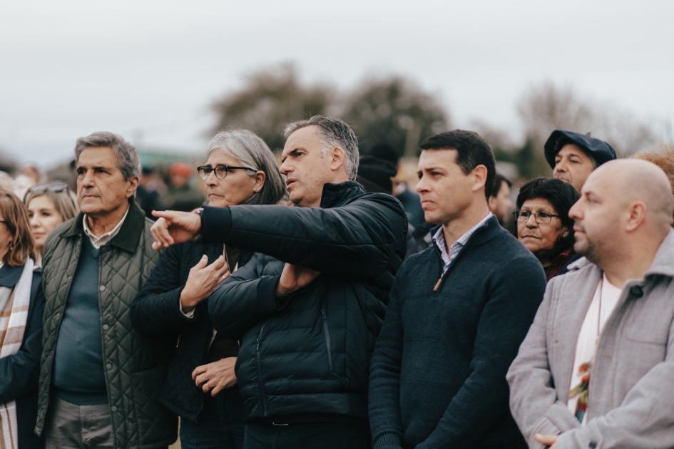 Se inauguró la primera etapa de obras en la Ruta 4