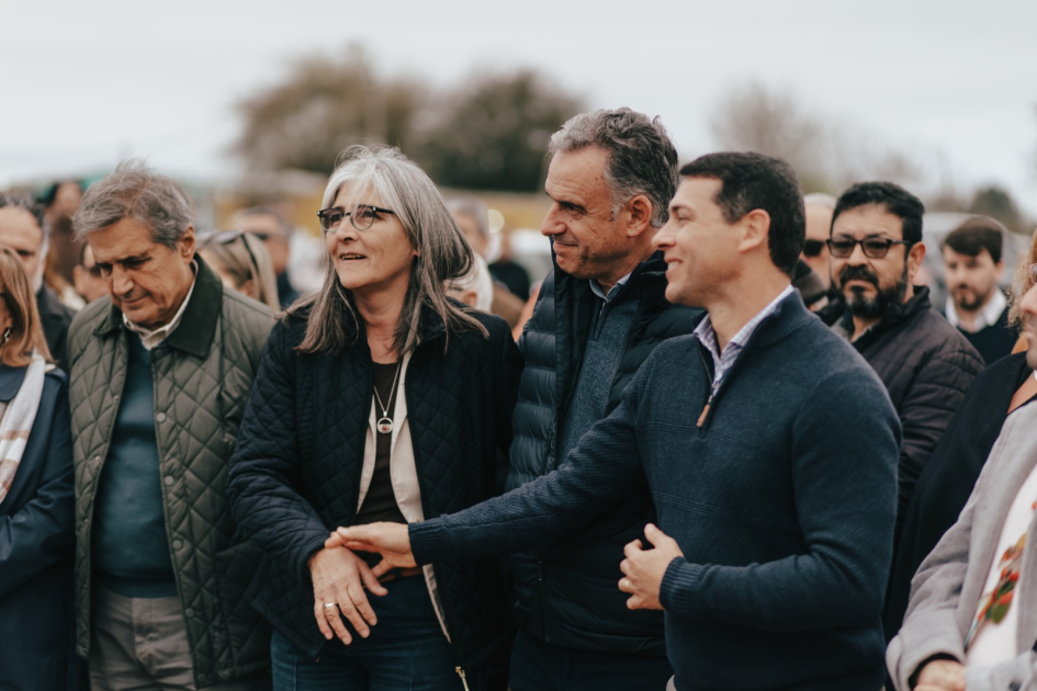 Se inauguró la primera etapa de obras en la Ruta 4