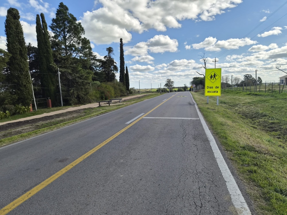 Vialidad continúa avanzando con obras en las rutas 46 y 63, en Canelones Vialidad continúa avanzando con obras en las rutas 46 y 63, en Canelones