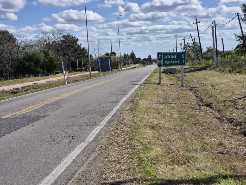 Vialidad continúa avanzando con obras en las rutas 46 y 63, en Canelones Vialidad continúa avanzando con obras en las rutas 46 y 63, en Canelones