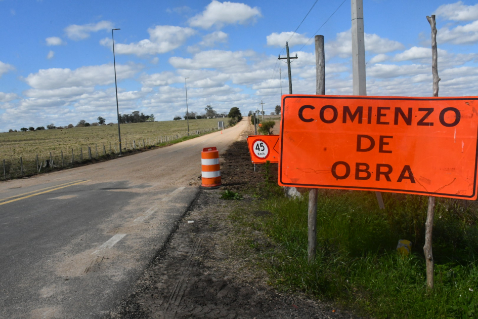 Vialidad continúa avanzando con obras en las rutas 46 y 63, en Canelones Vialidad continúa avanzando con obras en las rutas 46 y 63, en Canelones