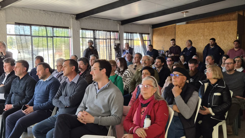 Vialidad presentó en Tala el proyecto ejecutivo del bypass de Ruta 7